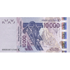 P718Kh Senegal - 10000 Francs Year 2009